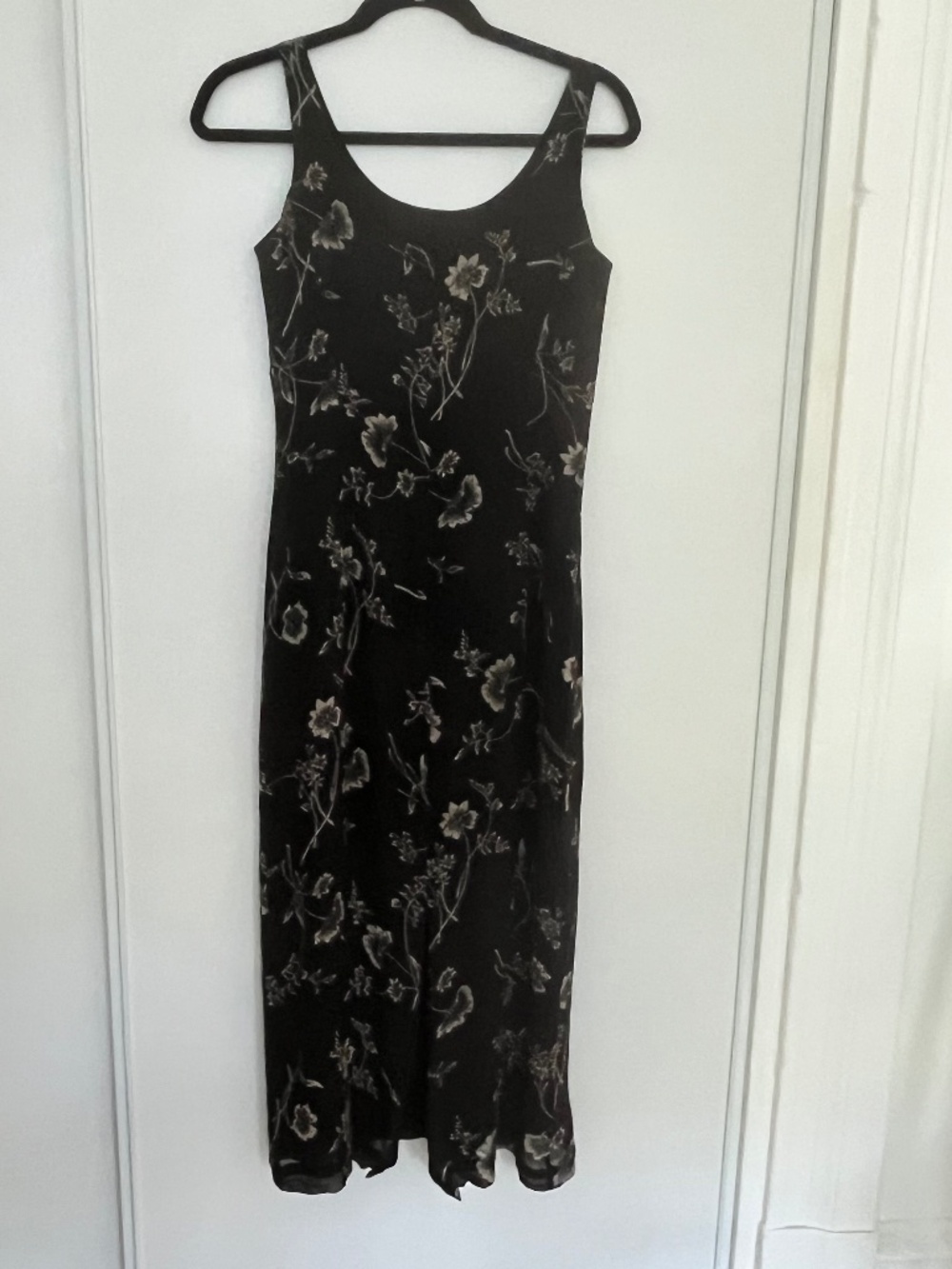 Vintage INC Silk Maxi 90s Dress